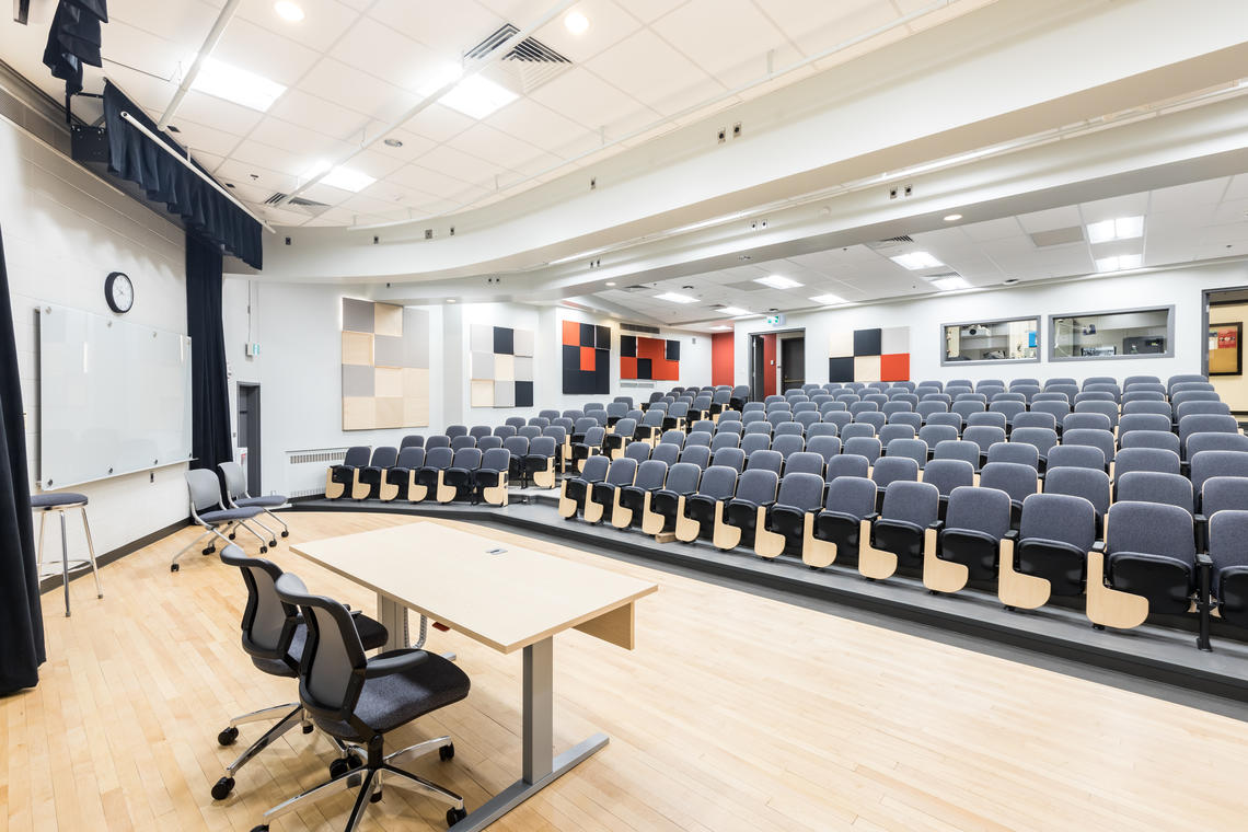 The renovated Craigie Hall C lecture theatre