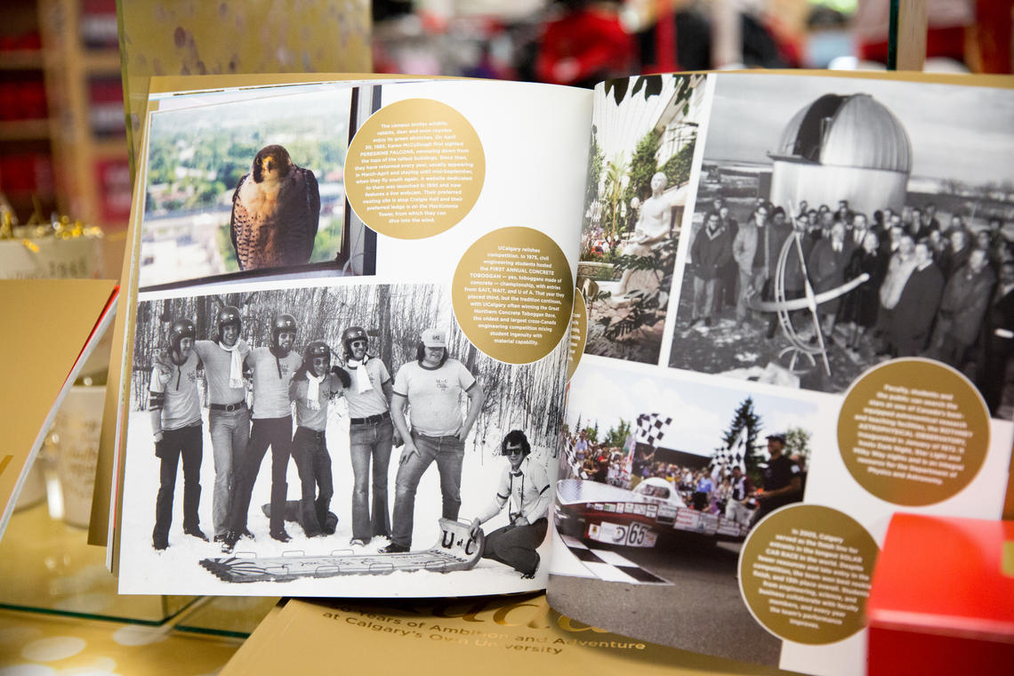 A look inside the 50th Anniversary commemorative book.