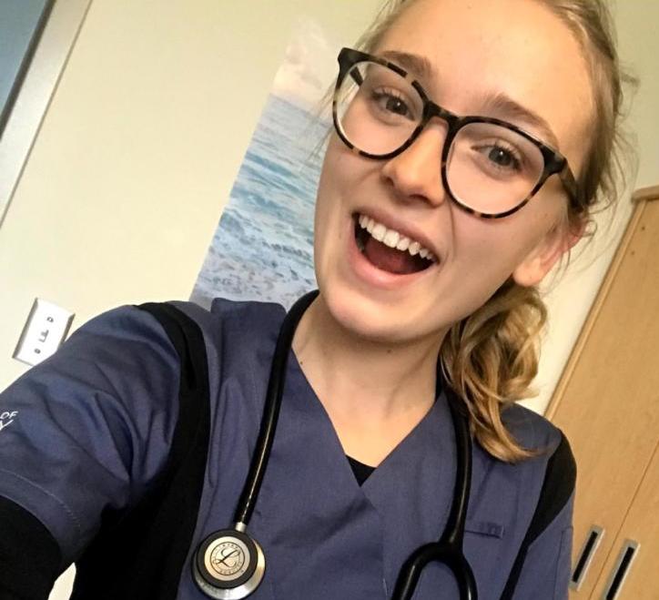 Paige Hutton, third-year nursing student, UCalgary 
