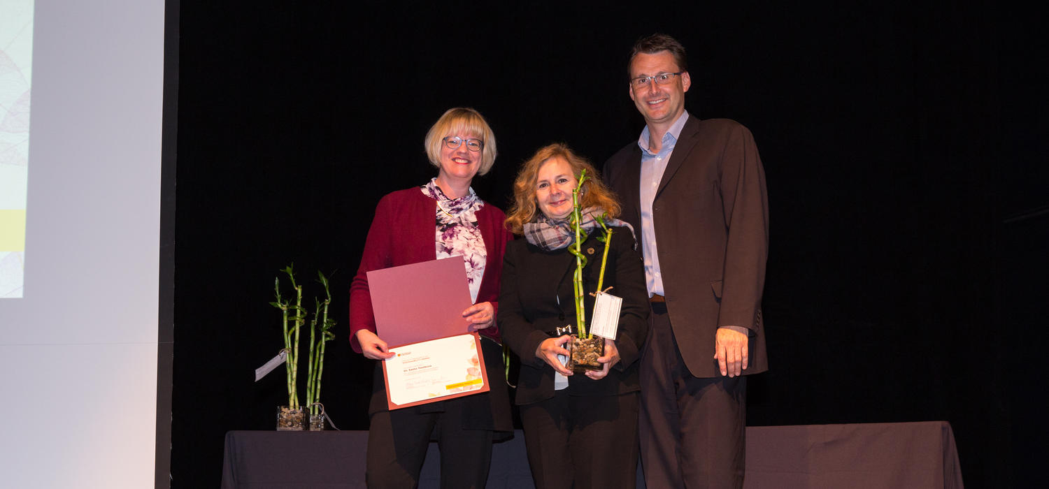 Pictured above is last year’s Faculty Research in Sustainability Award winner: Dr. Sasha Tsenkova.