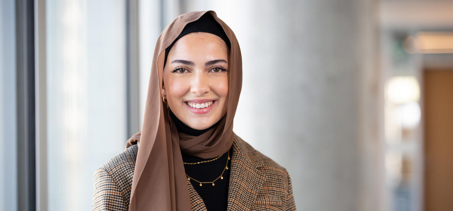 UCalgary student Asma Bernier