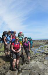 Kate Bourne on West Coast Trail