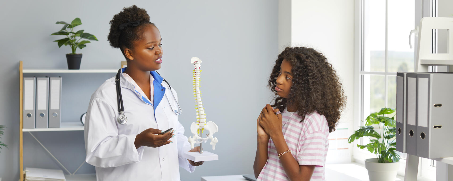 doctor with in hospital room