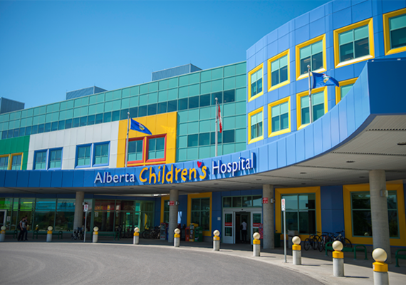 Alberta Children's Hospital Front Entrance
