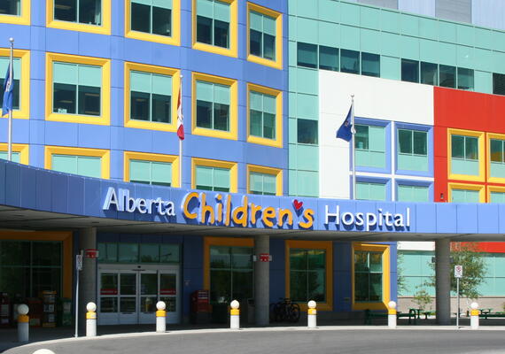 Alberta Children's Hospital Exterior View